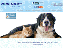 Tablet Screenshot of animalkingdompets.com